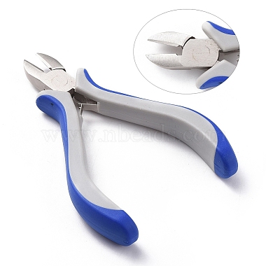 Carbon Steel Jewelry Pliers Side Cutter for Jewelry Making Supplies(P006Y)-2