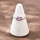 Brass Micro Pave Cubic Zirconia Finger Rings(RJEW-C153-01P-03)-1