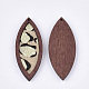 Grands pendentifs en cuir de vachette écologique(FIND-S301-34C-04)-2