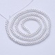 Glass Pearl Beads Strands(HY-3D-B01)-1