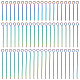 dicosmétique 90pcs 3 styles placage ionique (ip) 304 épingles à œil en acier inoxydable(STAS-DC0011-29)-1