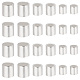 Elite 90Pcs 3 Style 925 Sterling Silver Spacer Beads(FIND-PH0006-99)-1