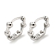 Brass Hoop Earrings(EJEW-L211-010C-P)-1