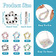 48Pcs 6 Colors Transparent Plastic Bead Frame(KY-TA0001-26)-4