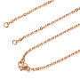 1.5mm 304 Stainless Steel Necklaces(X-STAS-T040-PJ209-3-54)