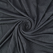 Polyester Elastic Mesh Fabric, Clothing Accessories, Black, 100x170x0.01cm(DIY-WH0496-31A)