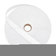 15M Polycotton Hat Sweatbands, Hat Liner Tape, Sewing Craft Accessories, White, 31x2.2mm(FIND-BC0004-78B)