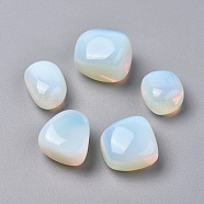 Opalite Beads, Tumbled Stone, Vase Filler Gems, No Hole/Undrilled, Nuggets, 20~35x13~23x8~22mm(G-K302-A20)
