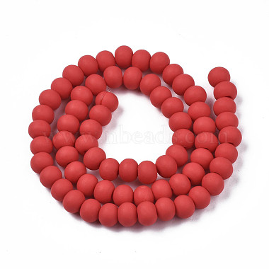 Handmade Polymer Clay Beads Strands(CLAY-N008-053-08)-2