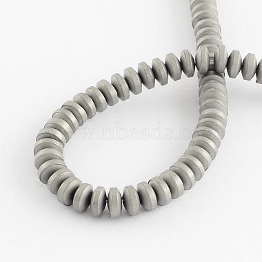 Electroplate Non-magnetic Synthetic Hematite Beads Strands(G-R210-01)-2