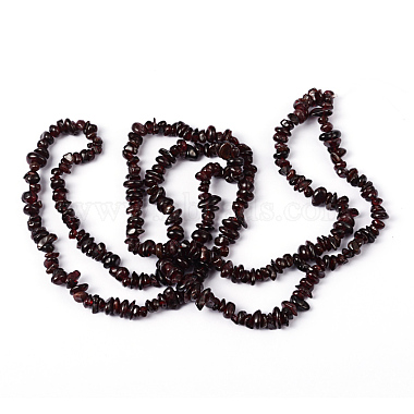 Natural Garnet Beads Strands(F065)-3