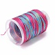 5 Rolls 12-Ply Segment Dyed Polyester Cords(WCOR-P001-01B-016)-2