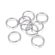 304 Stainless Steel Open Jump Rings, Stainless Steel Color, 20x1.9mm(STAS-P236-24P)