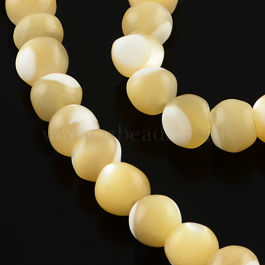 4mm Wheat Round Other Sea Shell Beads