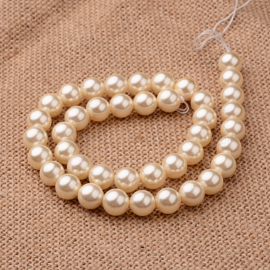 Chapelets de perles de rocaille polie de grade A(BSHE-M027-6mm-24)-2