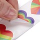 Etiquetas engomadas coloridas de la etiqueta del regalo del papel(DIY-B040-01A)-6