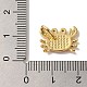 Rack Plating Brass Micro Pave Cubic Zirconia Pendants(KK-U027-12-03G)-3