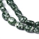 perles de jaspe tache verte naturelle(G-Z006-A22)-2