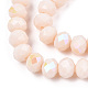 Electroplate Opaque Solid Color Glass Beads Strands(EGLA-A034-P10mm-L20)-2