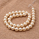Chapelets de perles de rocaille polie de grade A(BSHE-M027-6mm-24)-2