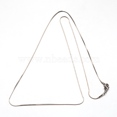 304 Stainless Steel Snake Chain Necklaces(NJEW-F112-39)-2