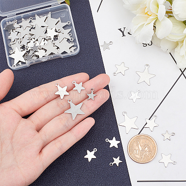 Unicraftale Stainless Steel Laser Cut Charms(STAS-UN0013-20P)-4