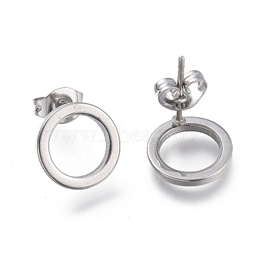 Round Ring 304 Stainless Steel Jewelry Sets(SJEW-M097-22P)-6