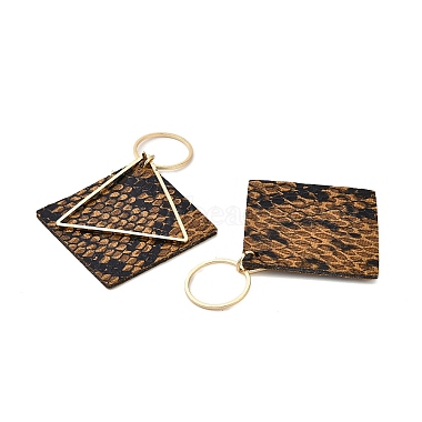 Brass with PU Leather Pendants(FIND-Z048-08B-KCG)-2