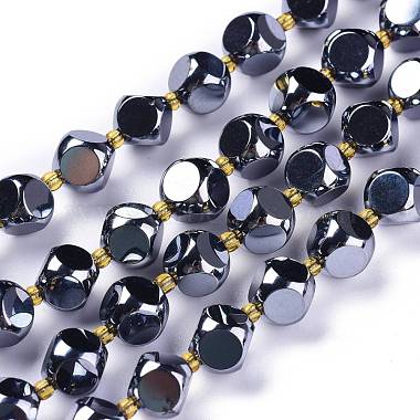 Dice Terahertz Stone Beads