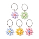 5Pcs 5 Styles Resin Pendant Decorations(PALLOY-JF02284-S)-1