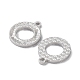 Rhodium Plated 925 Sterling Silver Charms(STER-C003-06P)-2