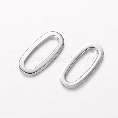 Stainless Steel Color Oval Stainless Steel Links