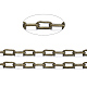 Brass Cable Chains(X-CHC028Y-AB)-1