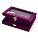 Boîtes à bijoux en bois rectangle(OBOX-L001-05D)-3