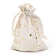 Christmas Theme Cotton Fabric Cloth Bag(ABAG-H104-B11)-1