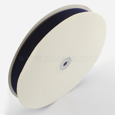 1-1/2 inch Single Face Velvet Ribbon(OCOR-R019-38.1mm-090)-1
