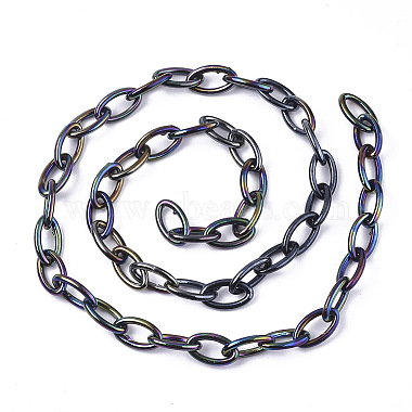 Acrylic Opaque Cable Chains(X-PACR-N009-001A)-2
