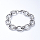 Bracelets avec chaînes en 304 acier inoxydable(BJEW-F407-01-P)-1