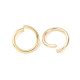 Messing Open Ringe springen(KK-G604-08G-05)-2