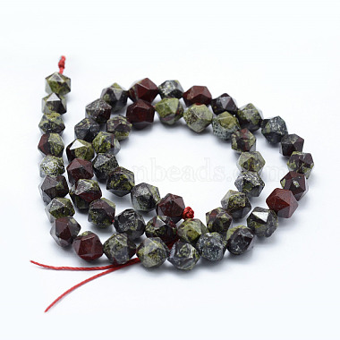 Natural Dragon Blood Beads Strands(G-F523-49-8mm)-2