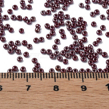 11/0 Czech Opaque Glass Seed Beads(SEED-N004-003B-12)-6