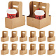 Kraft Paper Box for Drink Holder(AJEW-WH0258-986)-1