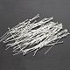 100Pcs Silver Color Plated Brass Ball Head Pins(X-RP0.5X40mm-S)-1
