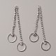 Brass Rhinestone Tassel Big Pendants(KK-TAC0011-03F)-2