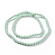 Electroplate Opaque Solid Color Glass Beads Strands(GLAA-E036-10D)-3