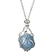 Crystal Cage Holder Necklace(NJEW-JN04604-02)-1