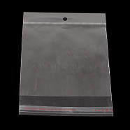 OPP Cellophane Bags, Rectangle, Clear, 14x10cm, Unilateral Thickness: 0.035mm, Inner Measure: 10x10cm(OPC-R012-64)