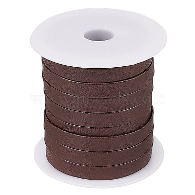 10mm Coconut Brown Imitation Leather Thread & Cord