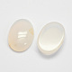Natural White Agate Cabochons(X-G-D860-A14)-1