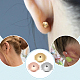 18pcs 3 Colors Brass Ear Nuts(KK-PH0011-68)-5